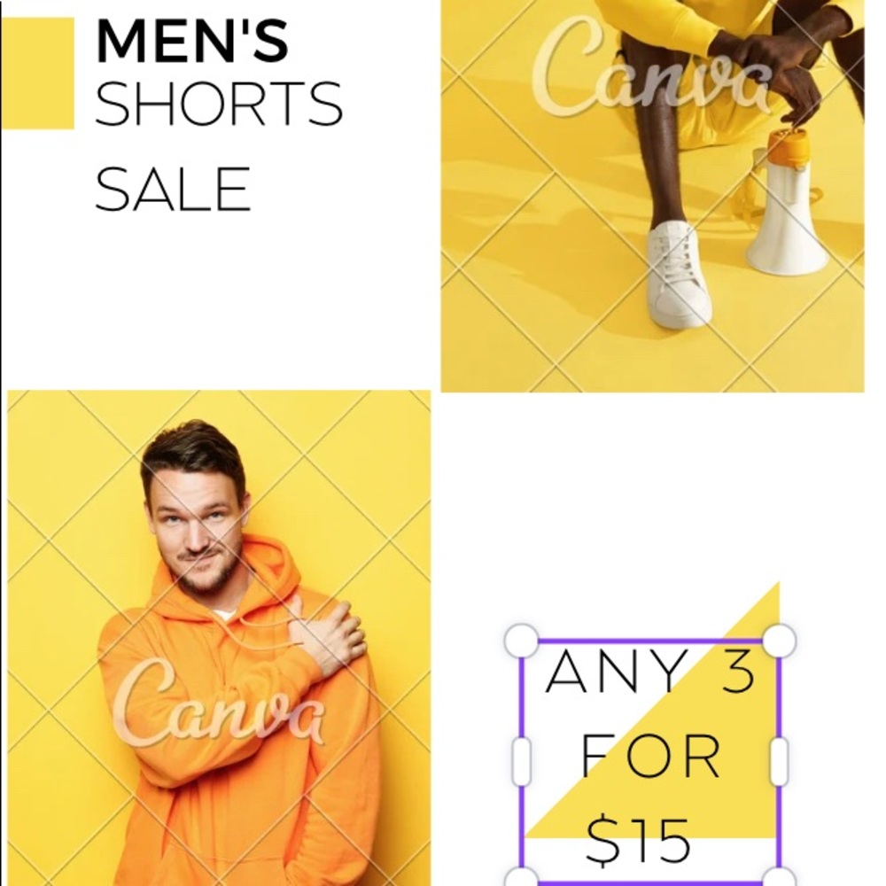 Mens’ Shorts on sale!